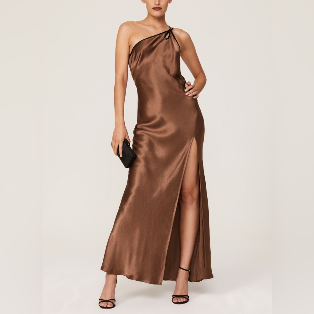 Bec + Bridge - Kehlani Maxi Dress in Chocolate size 6‎